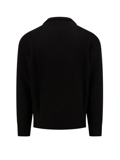 Shop Lemaire Sweater In Black