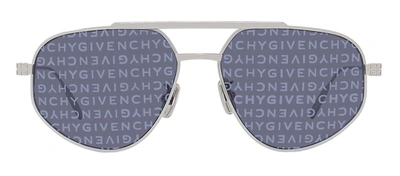 Shop Givenchy Gv40058u 16c Navigator Sunglasses In Brown