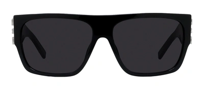 Shop Givenchy Gv40053i 01a Flattop Sunglasses In Grey
