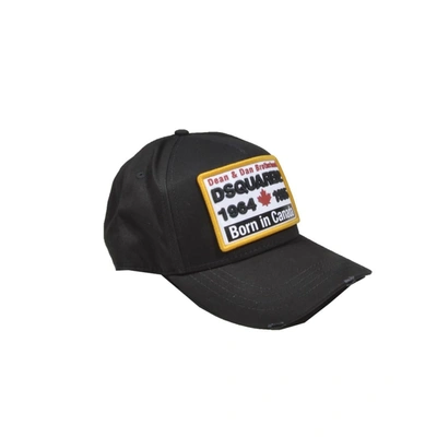 Shop Dsquared2 Hats Black