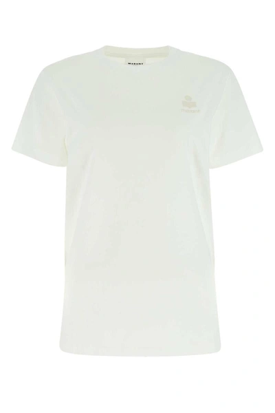 Shop Isabel Marant Étoile Isabel Marant Etoile T-shirt In White