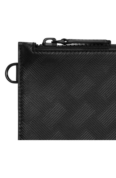 Shop Montblanc Extreme 3.0 Leather Pouch In Black