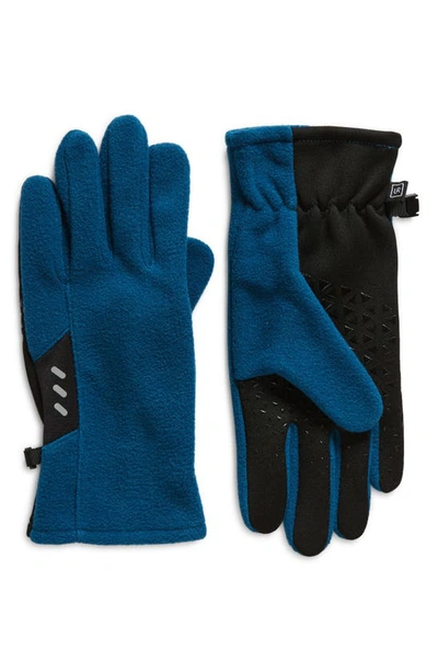 Shop Ur Recycled Fleece Gloves In Poseidon