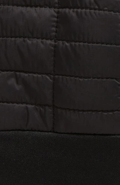 Shop Ur Quilted Puffer Gloves In Black