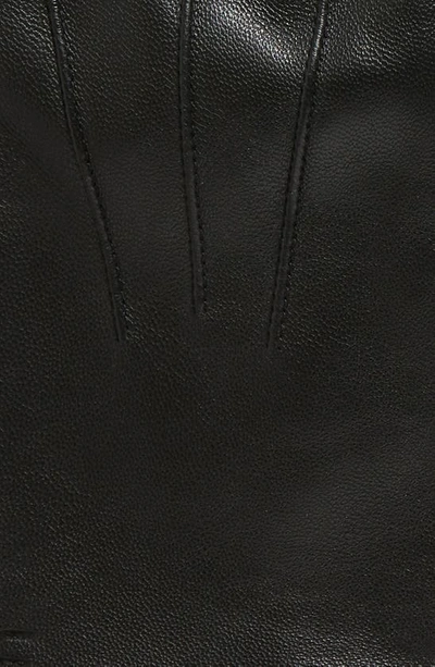 Shop Ur Points Leather Glove In Black