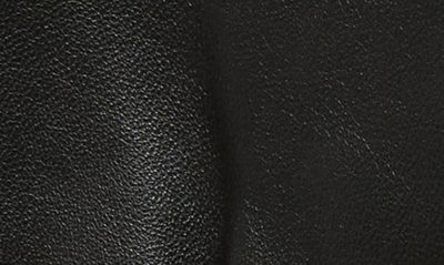 Shop Ur U|r Elastic Cuff Leather Glove In Black