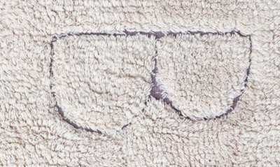 Lorena Canals Rugcycled Abc Washable Cotton Blend Rug In Natural Rugcycled Yarn