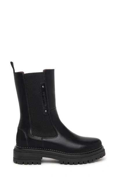 Shop Nerogiardini Lug Sole Chelsea Boot In Black