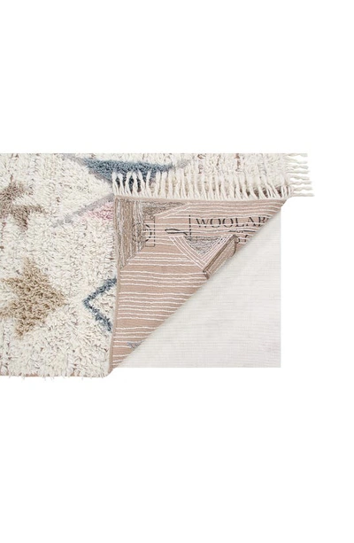 Lorena Canals Woolable Rug Tuba In Linen Natural Multi