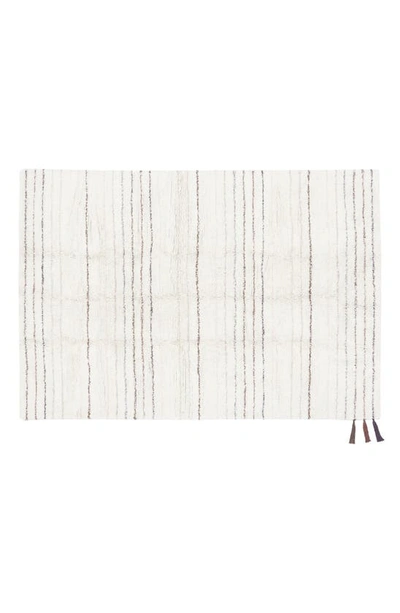 Shop Lorena Canals Woolable Arona Wool Area Rug In Sheep White Soft Pink