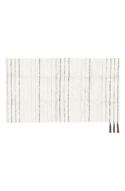 Lorena Canals Woolable Rug Arona In Sheep White Soft Pink