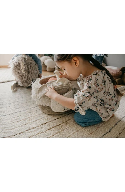 Lorena Canals Woolable Rug Arona In Sheep White Soft Pink