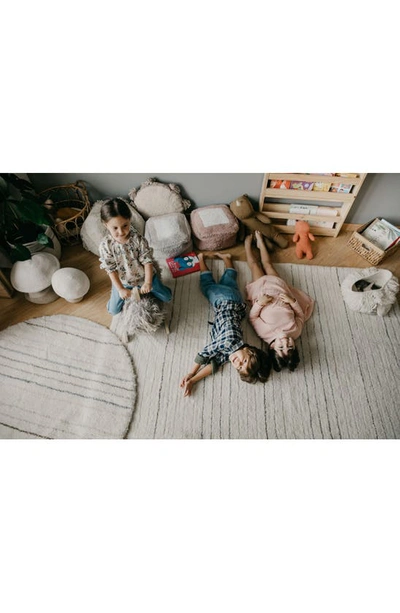 Lorena Canals Woolable Rug Arona In Sheep White Soft Pink