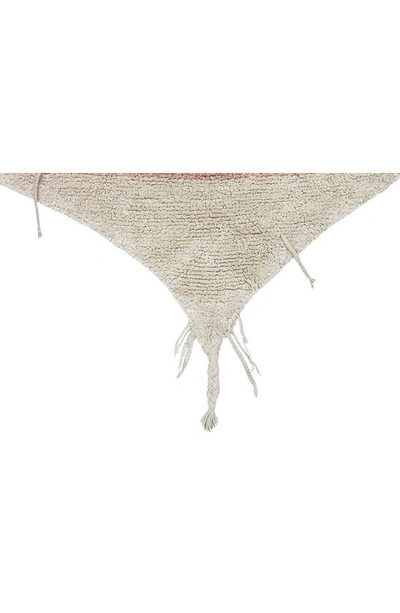 Lorena Canals O C Washable Ramona The Radish Novelty Area Rug, 3'3 X 4'11 In Natural Green Ash Rose