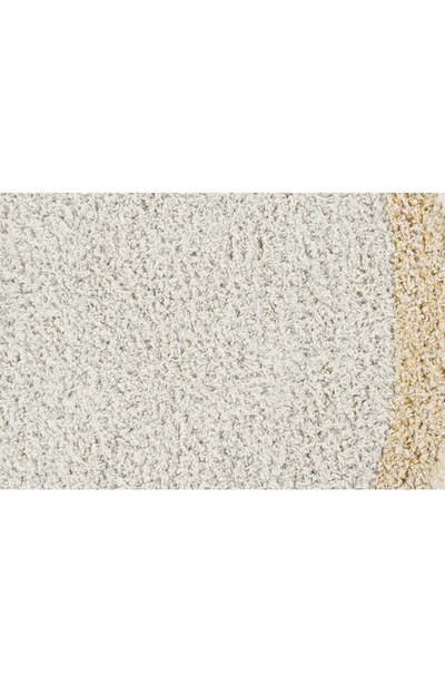 Lorena Canals Washable Rug Bubbly Natural In Natural Honey