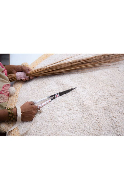 Lorena Canals Washable Rug Bubbly Natural In Natural Honey