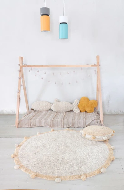 Lorena Canals Washable Rug Bubbly Natural In Natural Honey
