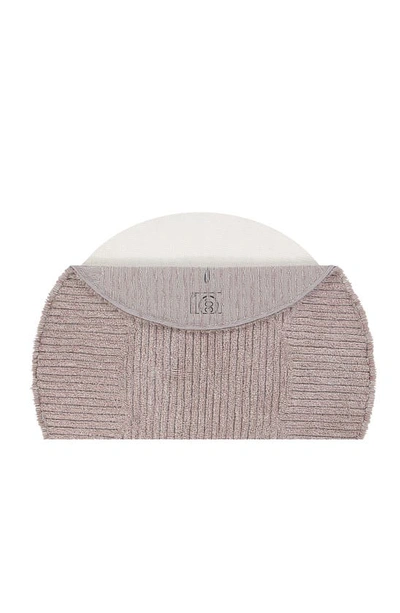 Lorena Canals Woolable Rug Rose Tea In Pearl Grey Misty Rose Natural