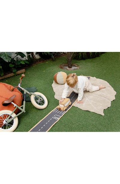 Lorena Canals Washable Rug In Olive Natural Honey