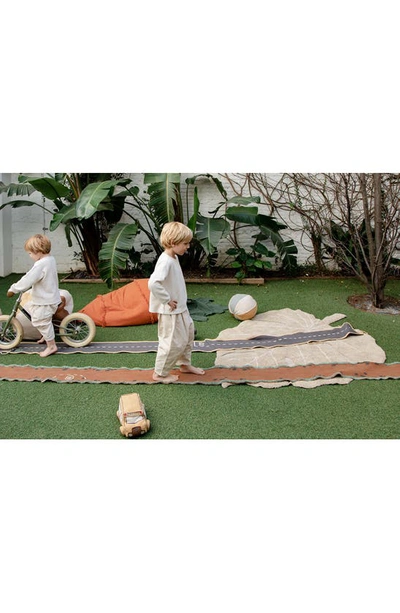 Lorena Canals Washable Rug In Olive Natural Honey