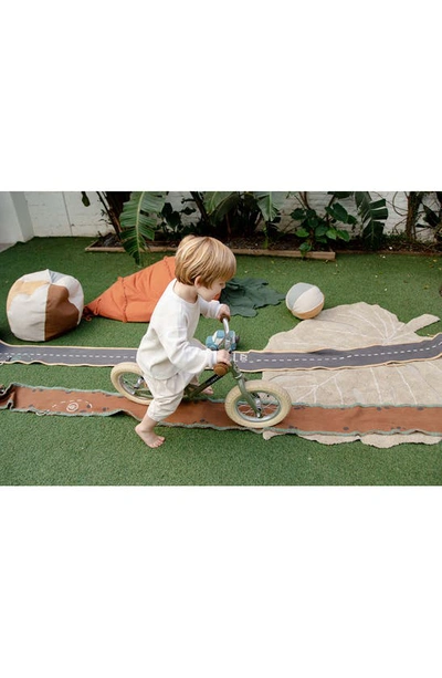 Lorena Canals Washable Rug In Olive Natural Honey