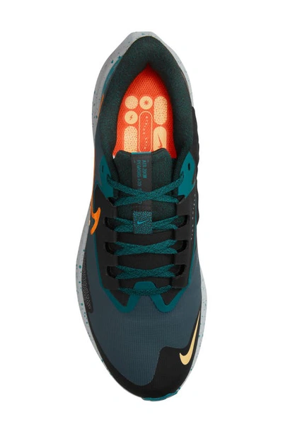 Shop Nike Air Zoom Pegasus 39 Running Shoe In Deep Jungle/ Orange/ Teal
