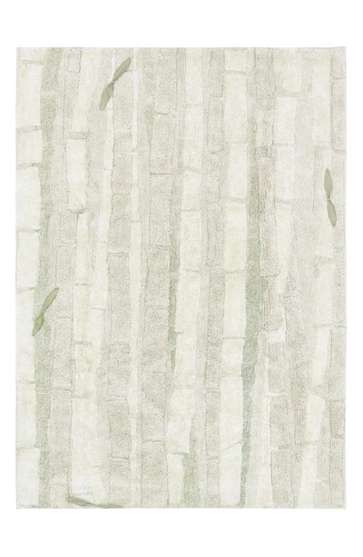 Shop Lorena Canals Forest Washable Cotton Blend Rug In Natural