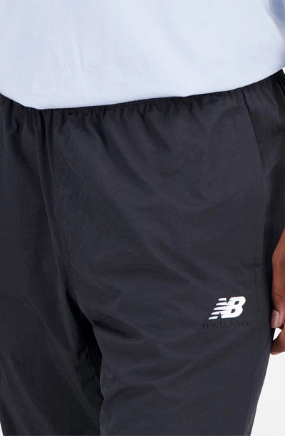 Shop New Balance Athletics Remastered Wind Pants In Black