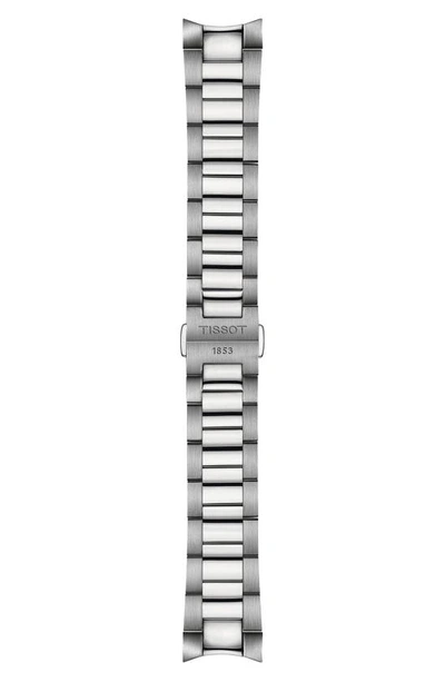 Shop Tissot Pr 100 Classic Bracelet Watch, 40mm In Silver/ Blue