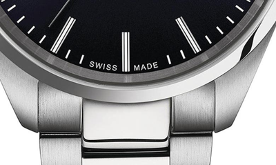 Tissot Pr 100 Watch, 40mm In Silver/ Blue