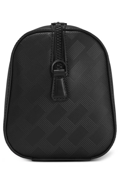 Shop Montblanc 142 Leather Messenger Bag In Black