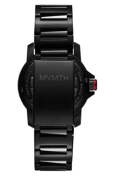 Shop Mvmt Cali Diver Automatic Gmt Watch, 40mm In Black