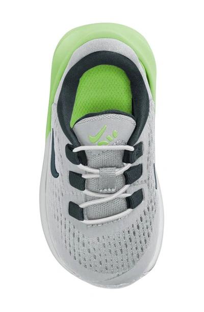 Shop Nike Kids' Air Max 270 Go Sneaker In Dust/ Deep Jungle/ Lime Blast
