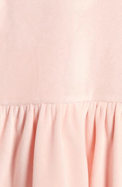 Shop Tucker + Tate Kids' Long Sleeve Velvet Dress In Pink English