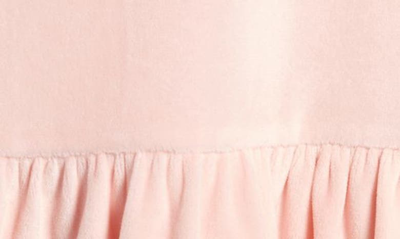 Shop Tucker + Tate Kids' Long Sleeve Velvet Dress In Pink English