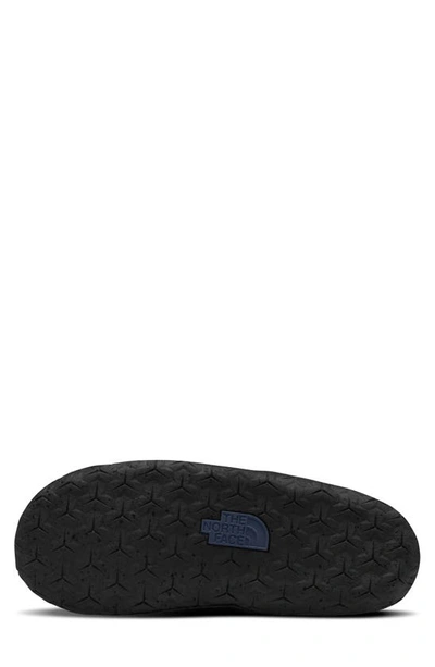 Shop The North Face Nuptse Down Slipper In Summit Navy/ Tnf Black