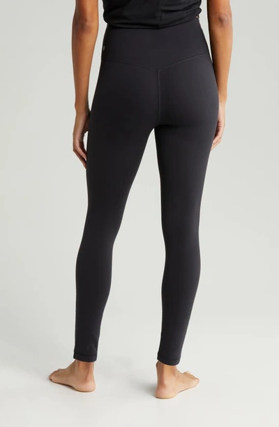 Zella Studio Luxe High Waist Leggings In Black