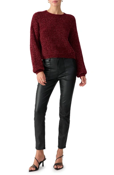 Shop Sanctuary Under The Stars Chenille Sweater In Sugar Plum