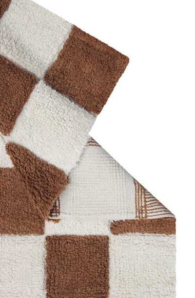 Lorena Canals Washable Rug Kitchen Tiles Toffee In Toffee