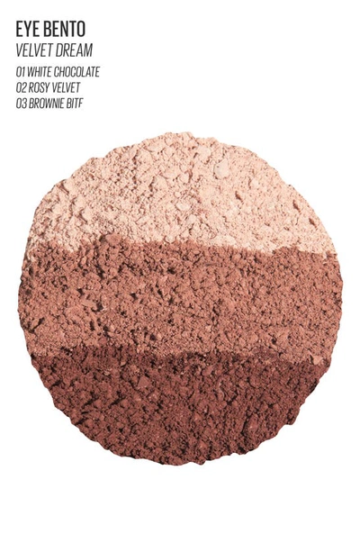 Kaja Eye Bento Bouncy Eyeshadow Trio Velvet Dream 3 X 0.03 oz/ 0.9 G In Velvet Dream