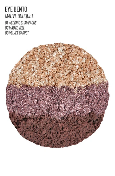 Kaja Eye Bento Bouncy Eyeshadow Trio Mauve Bouquet 3 X 0.03 oz / 0.9 G In Mauve Bouquet
