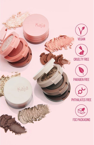 Shop Kaja Eye Bento Eyeshadow Trio In Chocolate Dahlia