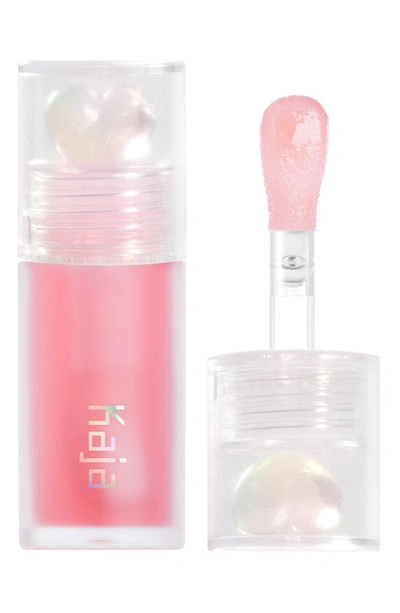 Shop Kaja Juicy Glass Lip Oil In Rose Hip Spritz