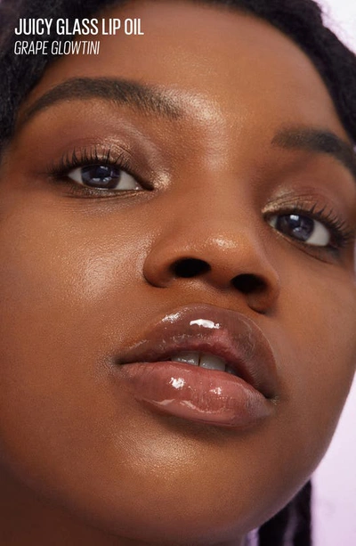 Kaja Juicy Glass Lip Oil In Grape Glowtini