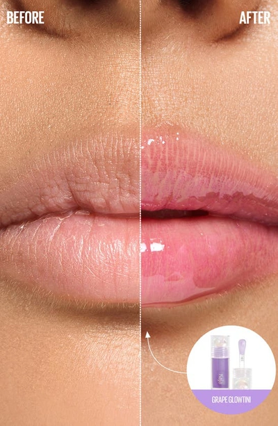 Kaja Juicy Glass Lip Oil In Grape Glowtini