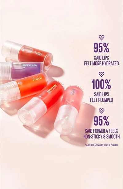 Kaja Juicy Glass Lip Oil In Rose Hip Spritz