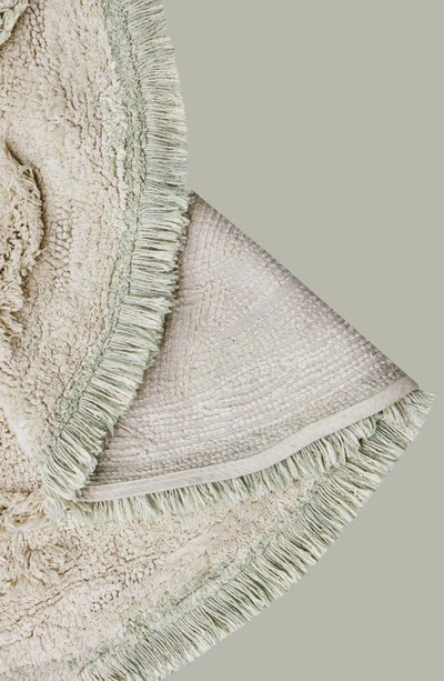 Lorena Canals Washable Play Rug Island In Natural Blue Sage Rose Vintage