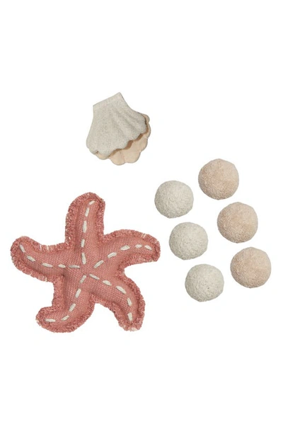 Lorena Canals Washable Play Rug Seabed In Natural Honey Olive Vanilla