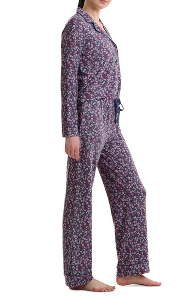 Splendid Women's 2-pc. Drawstring-waist Pajamas Set In Flower Seed Daisy