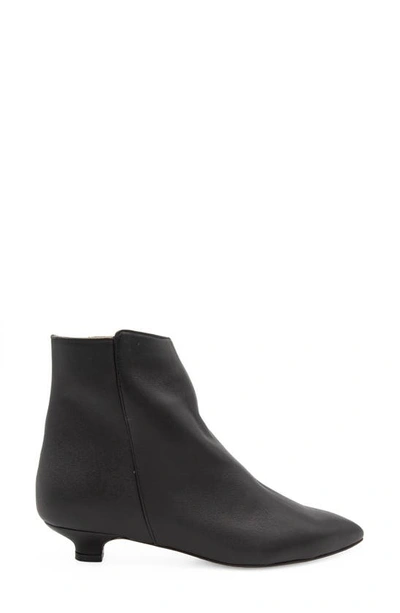 Shop Amalfi By Rangoni Alpaca Pointed Toe Bootie In Black Etoile